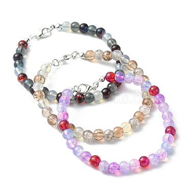 Набор для изготовления ожерелья и эластичного браслета своими руками(DIY-FS0004-54)-4