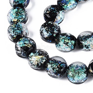 Handmade Foil Glass Beads Strands(FOIL-Q002-03B)-3