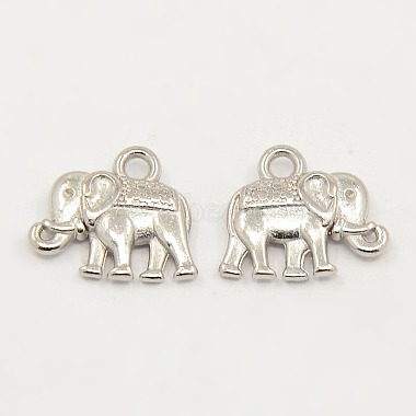Vintage Elephant Charms(X-PALLOY-ZN-47017-N-FF)-2