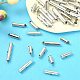100Pcs 5 Styles Iron Slide On End Clasp Tubes(IFIN-YW0003-11)-5