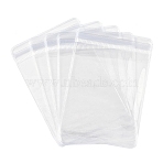 PVC Anti Oxidation Resealable Bags, Transparent Antitarnish Jewelry Packing Storage Pouch, Rectangle, Clear, 11x7.5x0.03cm, Unilateral thickness: 4.9 Mil(0.125mm)(X1-AJEW-G034-01J-02)