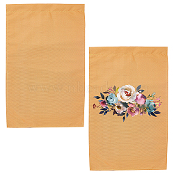 Polyester Garden Flag, for Home Garden Yard Office Decorations, Light Salmon, 45.1x30.2x0.03cm(AJEW-WH0118-87B)