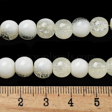 クラックルガラスビーズストランド(GLAA-U001-8mm-11)-4