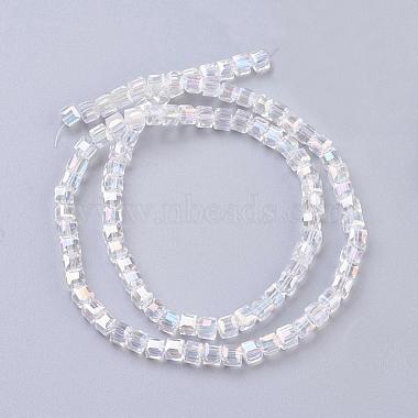 Electroplate Glass Beads Strands(EGLA-D018-4x4mm-01)-2