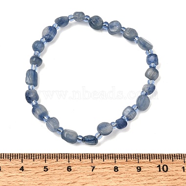 Natural Kyanite Beads Bracelets(GG-CBA05D5-02A-08A)-5