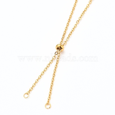 304 Stainless Steel Slider Necklace Making(X-AJEW-JB00776-02)-2