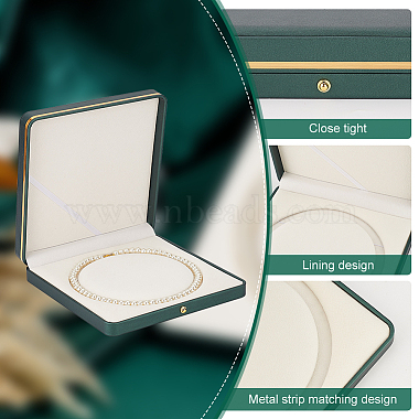 Square PU Leather Pearl Necklace Box(LBOX-WH0002-06A)-4