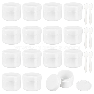 White Plastic Cream Jar