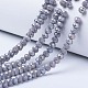 Electroplate Glass Beads Strands(EGLA-A034-P1mm-B17)-1