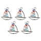 Alloy Enamel Pendant Rhinestone Settings(ENAM-YW0002-34)-1