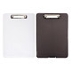 2Pcs 2 Colors Rectangle Plastic Clipboards(AJEW-CA0005-57B)-1