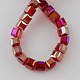Electroplate Glass Beads Strands(EGLA-R030-8x8mm-04)-2
