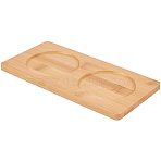 Bamboo Tea Serving Tray, for Serving Breakfast, Appetizers, Cheese, Tea, Coffee, 22.1x11x1cm(AJEW-WH0113-71)