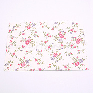 Paper Envelope, Floral Pattern, Rectangle, Lemon Chiffon, 12.5x17.5x0.02cm(DIY-WH0204-27G)