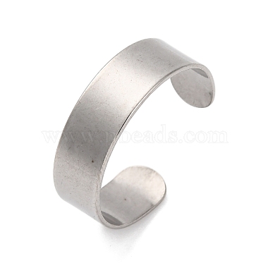 304 Stainless Steel Open Cuff Rings(RJEW-G335-01A)-4