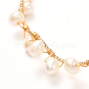 Natural Pearl Braided Bangle for Girl Women(BJEW-JB06830-01)-4