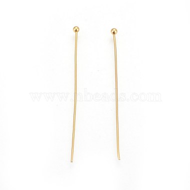 4.2cm Golden Stainless Steel Ball Head Pins