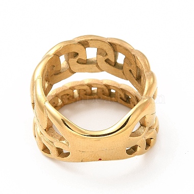 Ионное покрытие (ip) 304 кольцо из нержавеющей стали для мужчин и женщин(RJEW-C049-35A-G)-3