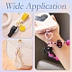 10Pcs Spray Painted Alloy Spring Gate Rings(FIND-YW0008-92)-6