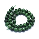 Natural Ruby in Zoisite Beads Strands(G-E561-12-10mm)-2