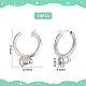12Pairs Brass & Resin Clip-on Earring Findings(FIND-UN0002-42)-3