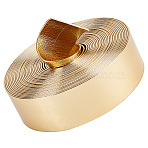 Soft Flat Imitation Leather Cord, for Pillow Decor, Gold, 25x0.8mm, about 5.47 Yards(5m)/Bundle(LC-WH0006-03B-02)