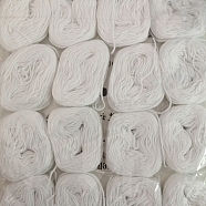 Cotton Bookbinding Yarn, Knitting Yarn, Crochet Yarn, WhiteSmoke, 1.2mm, 16 rolls/bag(OFST-PW0003-10)