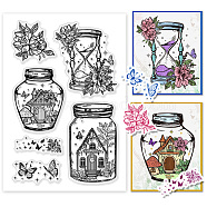 Custom PVC Plastic Clear Stamps, for DIY Scrapbooking, Photo Album Decorative, Cards Making, Bottle, 160x110x3mm(DIY-WH0448-0348)