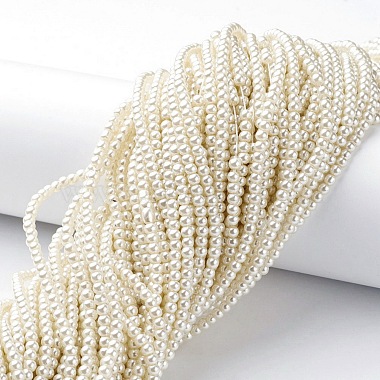 Glass Pearl Beads Strands(HY-3D-B02)-3