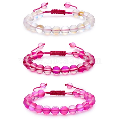 Pink Moonstone Bracelets
