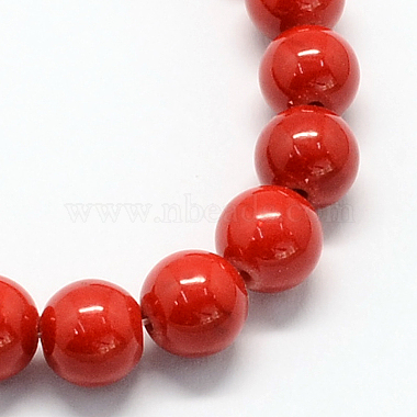 Natural Dyed Mashan Jade Gemstone Bead Strands(X-G-R272-8mm-01)-3