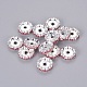 Brass Rhinestone Spacer Beads(X-RB-A014-L12mm-27S)-1