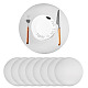 Disposable Round Paper Placemat(AJEW-TAC0030-036A)-1