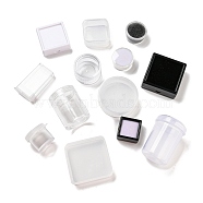 Plastic Bead Storage Containers, Mixed Shapes, Mixed Color, 2.9~5.7x2.9~5.5cm(CON-XCP0001-23)
