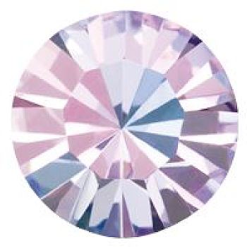 Preciosa&reg MAXIMA Crystal Round Stones, Czech Crystal, Aluminium Layer, Round(431 11 615 Chaton), 00030 265 Vitrail Light, SS18(4.2~4.4mm)