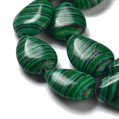 Synthetic Malachite Dyed Beads Strands(G-P528-L07-01)-4