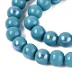 Electroplate Opaque Glass Beads Strands(EGLA-Q132-6MM-01C-09)-3