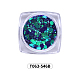 Hexagon Shining Nail Art Decoration Accessories(MRMJ-T063-546B)-2