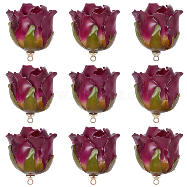 10Pcs Plastic Pendants(KY-SC0002-62)-7