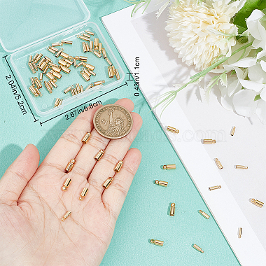 90Pcs 3 Size Brass Cord Ends(KK-CN0002-58)-3