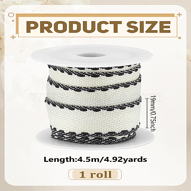 4.5M Polyester Grosgrain Ribbon(OCOR-LP0003-70)-2