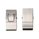 Non-Tarnish 304 Stainless Steel Bayonet Clasps(STAS-I171-10P)-2