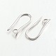 Brass Earring Hooks for Earring Designs(KK-M142-02P-RS)-1