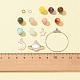 Kit de fabrication de bracelets et boucles d'oreilles planète DIY(DIY-FS0004-33)-2