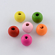 Dyed Natural Wood Beads(WOOD-R249-045)-1