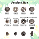 50 Sets 5 Style Brass Snap Button(FIND-NB0004-06)-2