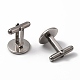 304 Stainless Steel Cuff Buttons(STAS-Z015-33E)-1