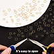 600Pcs 4 Style Brass Open Jump Rings(KK-CN0001-25)-4