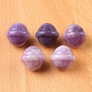 Natural Lilac Jade Carved Healing Universe Stone, Reiki Energy Stone Display Decorations, for Home Feng Shui Ornament, 20mm(PW-WG86177-11)