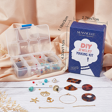 DIY Dangle Earring Making Kits(DIY-SC0015-99)-7